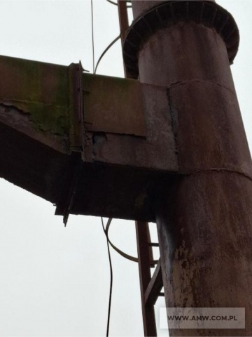 Elementy kotłowni (do demontażu) - pakiet zawierający 3 poz. asort., w tym: kocioł parowy SEFAKO SR 0,378 MW - 2 szt., komin stalowy - 1 szt. 